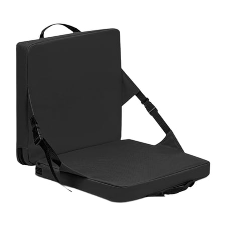 amagogo Stadium Cushion Foldable Portable Stadium Seat Soft with Carrying Handle Camping