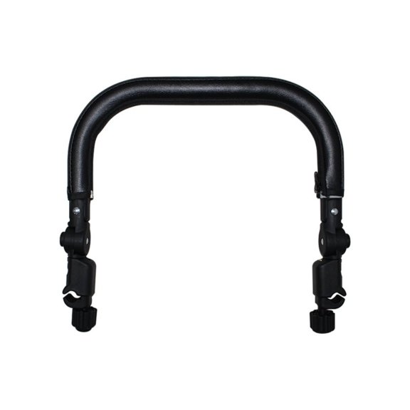 amagogo Stroller Bumper Bar Baby Stroller Accessory Pushchair Armrest PU Leather Safety Fence Easy Install Removable Universal Fit for Most Models and Travel