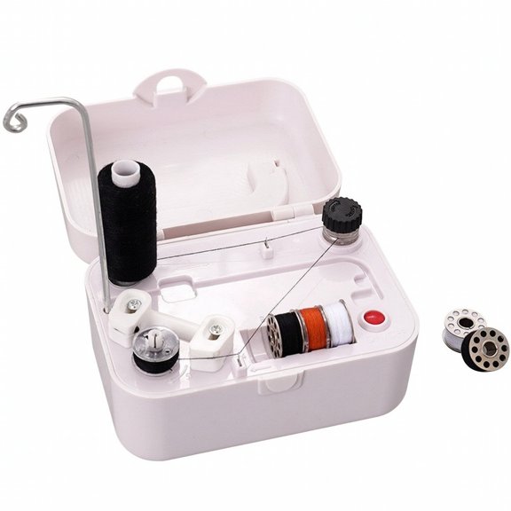 amagogo Thread Organizer Bobbin Winder Sewing Tool Curved Guide for Even Tension for Quilting Rooms and Portable Setups