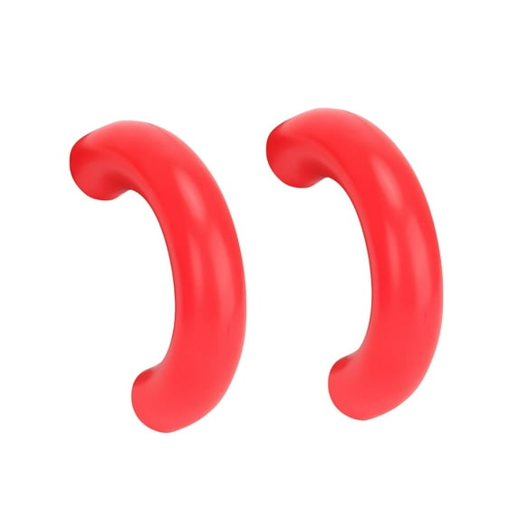 amagogo Tow Hooks Covers Easy to Install Spare Parts compatible Red