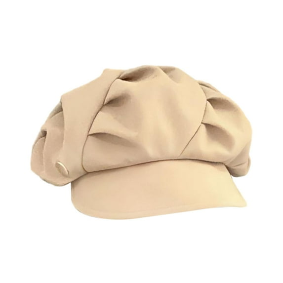 amagogo Womens Hat Stylish Paperboy Painter Hats Casual Adjustable Newsboy Cap Khaki