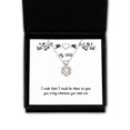 thumbnail image 1 of amangny Cheap Wife Gifts, I Wish That I Could be There to give You a Hug Whenever You Need, Wife Heart Knot Silver Necklace from Husband, Gift Ideas, Unique Gift Ideas, Best Gift Ideas, 1 of 5