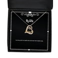 thumbnail image 1 of amangny Cool Wife Gifts, I Married My Wife for her Beautiful Smile, and she, Brilliant Birthday Love Dancing Necklace Gifts for Wife, Gift Ideas for Wife, Best Gifts for Wife, Unique Gifts for Wife,, 1 of 5