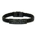 thumbnail image 1 of amangny Cute Aunt Braided Leather Bracelet, My Mommy is Taken But My Aunt is Totally On Fleek, Fancy for, Mother's Day, 1 of 1