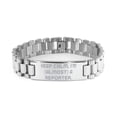 thumbnail image 1 of amangny Keep Calm, I'm (Almost) a Reporter. Ladder Bracelet, Reporter Engraved Bracelet, Beautiful for Reporter, 1 of 3