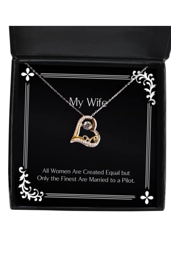 Love Wife Love Dancing Necklace, All Women are Created Equal but Only The Finest, Present for Wife, Unique Gifts from Husband, Funny Wife, Necklace Gift