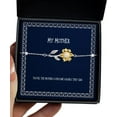 thumbnail image 1 of amangny Motivational Mother Sunflower Bracelet, You're The Mother Everyone Wishes They Had, Fun Gifts for Mom, 1 of 5