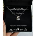 thumbnail image 1 of amangny Property of an Awesome Stepdaughter Stepdaughter Wishbone Dancing Necklace, Fun Stepdaughter Gifts, for Daughter, 1 of 5