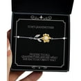 thumbnail image 1 of amangny Sarcasm Grandmother Gifts, I'm Going to Call Grandmother and See What She Has, Funny Mother's Day Sunflower Bracelet Gifts for Grandmother, 1 of 5