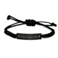 thumbnail image 1 of amangny Sarcasm Puzzles, Eat. Sleep. Puzzles. Repeat, Epic Holiday Black Rope Bracelet for Friends, 1 of 1