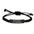 thumbnail image 1 of amangny Special Cairn Terrier Dog Gifts, Proud to Have a Little Cairn Terrier, Cairn Terrier Dog Black Rope Bracelet from Friends, 1 of 1
