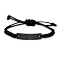 thumbnail image 1 of amangny Unique Nurse Practitioner Gifts, Nurse Practitioner. Only Because Full Time, Unique Black Rope Bracelet for Coworkers from Friends, 1 of 1