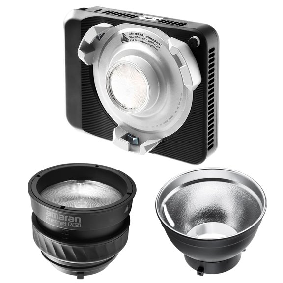 amaran Ray 60c 60W RGB LED, Bundle with Fresnel and Reflector