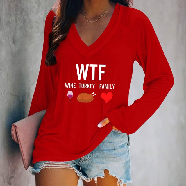 amasding Fall Sweatshirt for Women Funny Fall Words Graphic Sweatshirt
