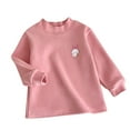 amasding Girls Sweaters Kids Long Sleeve Crewneck Fall Knit Tops Cute