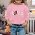 amasding Kids Girl Football Sweatshirt Long Sleeve Crewneck Rugby Game