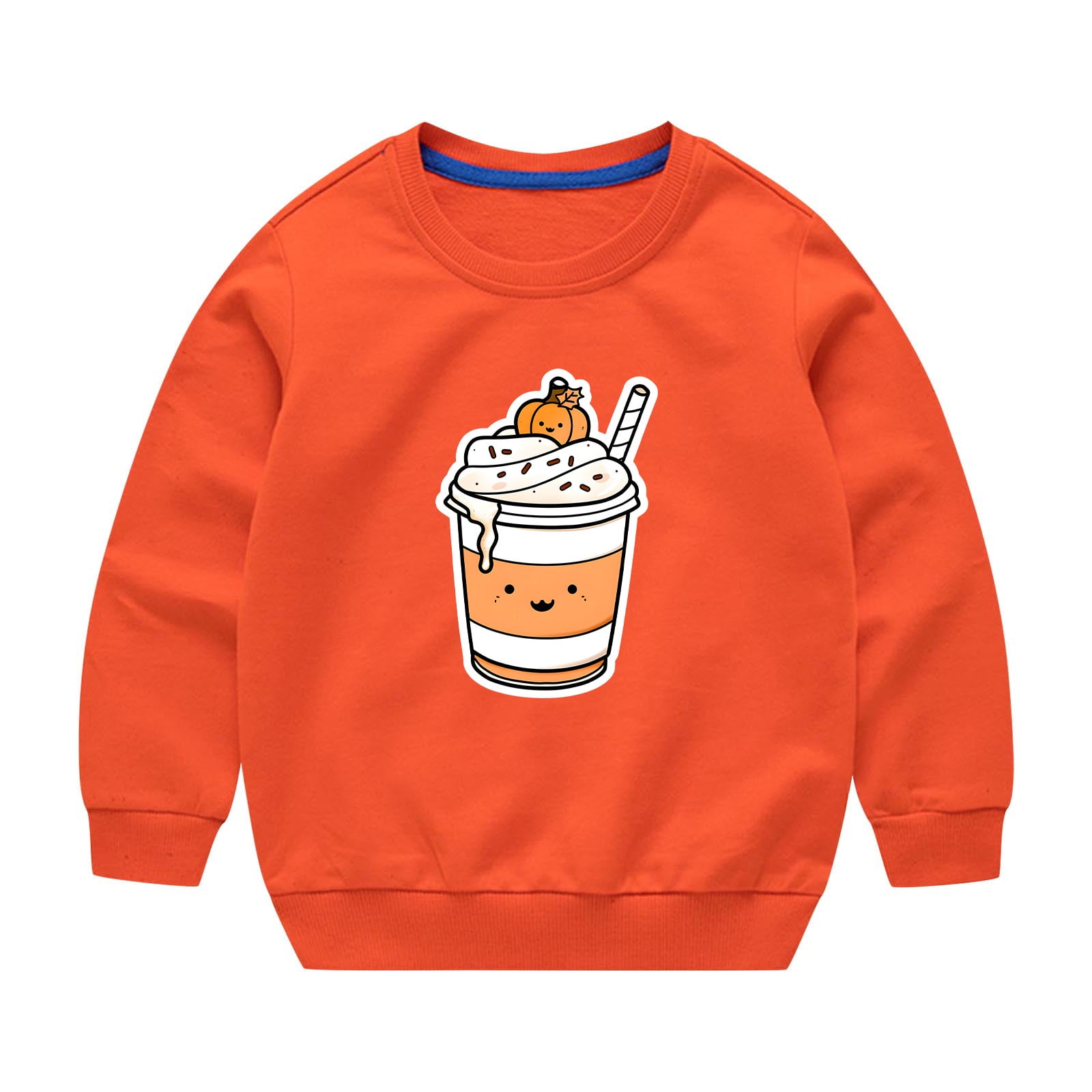 amasding Kids Halloween Sweatshirt Girls Boys Cute Western Ghost