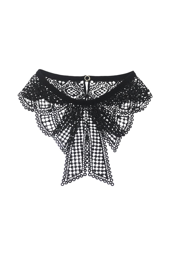 Wancir Lace False Collar, Women Detachable Fake Collar Fake Collar for Blouse Hoodie Sweater Coat