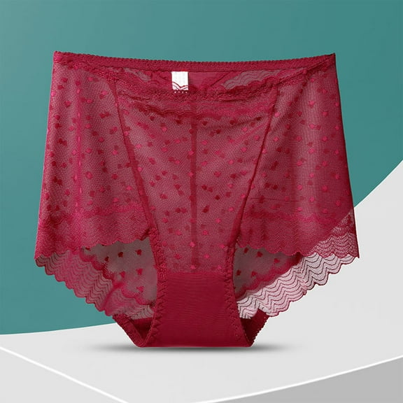 Wancir Lacyfit - Silky Comfort High Waist Hip Lift Panties, Lace Underwear Sexy Panties
