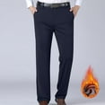 thumbnail image 1 of Wancir Men's Buckled Detail Zipper Fly Botton Front Business Suit Pants Work Office Trousers With Pockets, 1 of 8