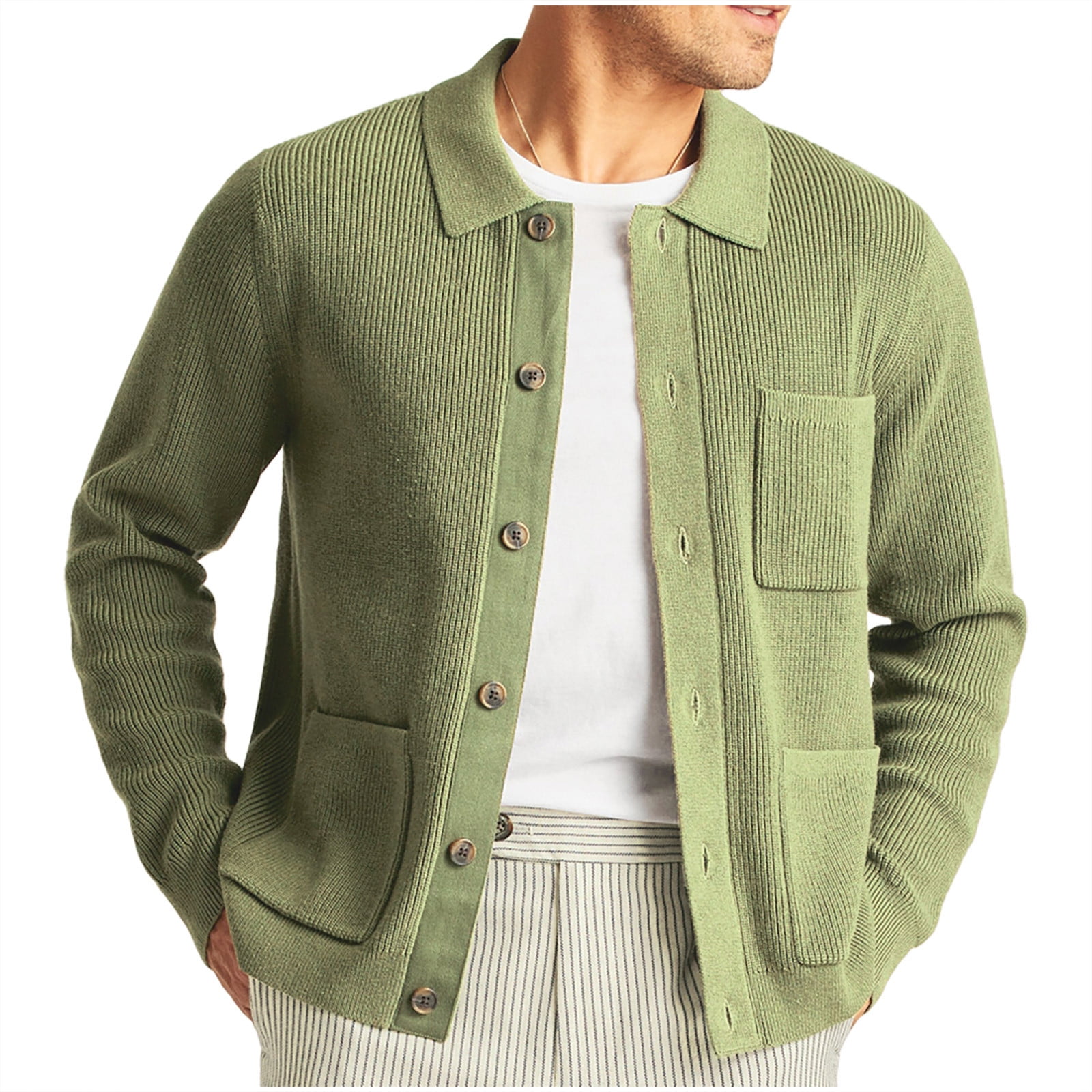 mens cable knit shawl collar cardigan sweater