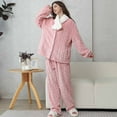 amasding Robe Winter Bathrobe Women Loose Loungewear Sweet Tender Robe