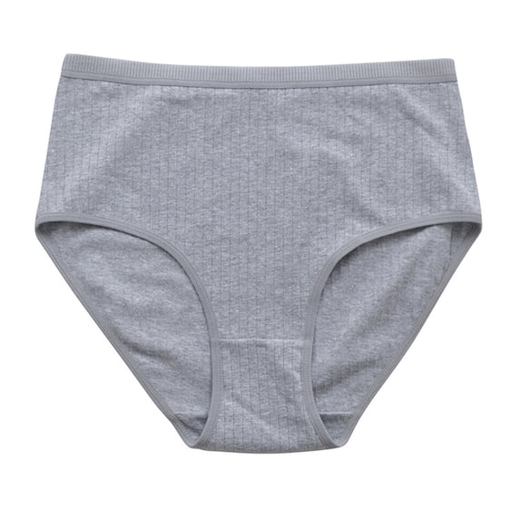 Wancir Underwear for Women Cotton High Waist Panties Full Coverage Briefs Soft Strech Ladies Breathable