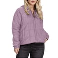 thumbnail image 2 of Wancir Women's 2024 Winter Long Sleeve Zip Puffer Jacket Pockets Baggy Short Down Coats 4727d2d7 42cf 4d63 9061 5a5c36b914b4.d191800bf3eb9f156e0a846152437c34 2 of 14