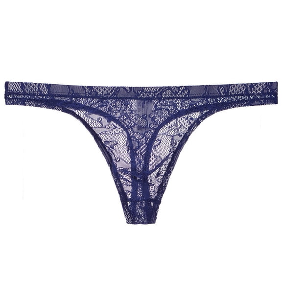 DecSea Women's Seamless Thongs Stretch Sexy Lace Thongs for Women Thong Soft Lace Cheeky Panties For Women