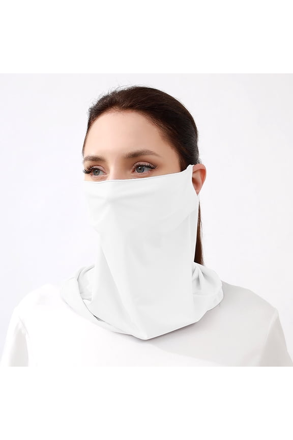 Wancir Women's Sun UV Protection Face Mask Neck Gaiter Windproof Scarf Sunscreen Breathable Bandana for Sport Outdoor