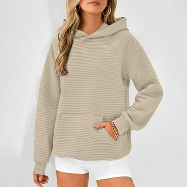 Wancir Women's Sweatshirts Long Sleeve Hoodies Casual Loose Tunic Pullover Tops 2024 Fall Outfits