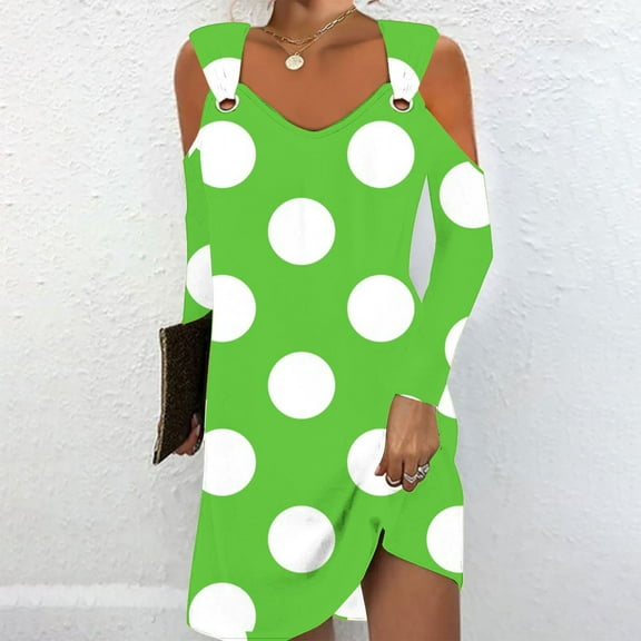 Wancir Womens Casual T Shirt Dresses 2024 Summer Cold Shoulder long Sleeve Maxi Dress Boho Floral Print V Neck Sundresses