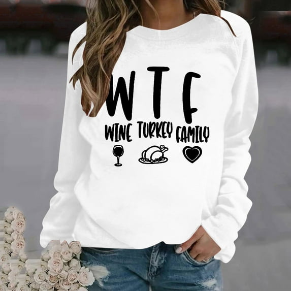 Wancir Womens Thanksgiving Shirt Leopard Pumpkin Printed Cute Graphic Tee Thankful Grateful Blessed T-Shirts Fall Top