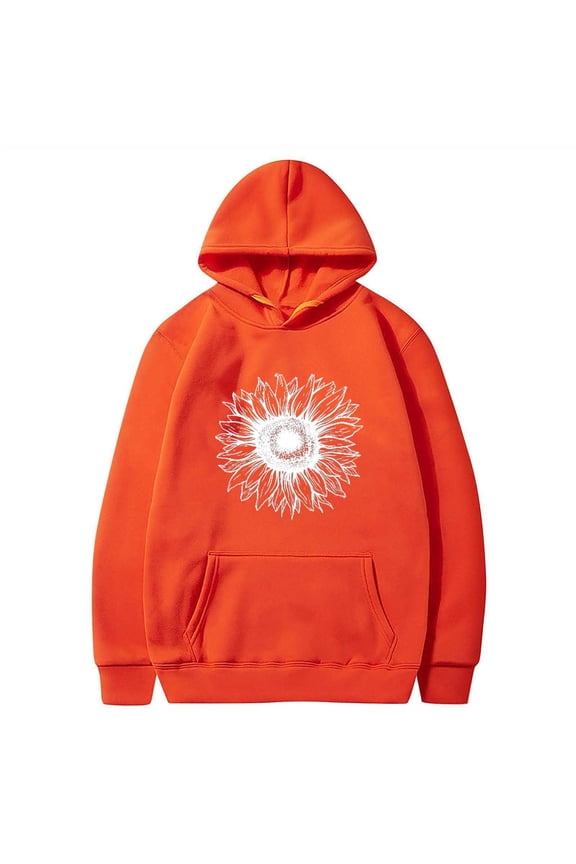 Wancir Womens Tops Casual Shirts Long Sleeve Hoodie Pullover Blouses Loose Fitting Tees Fashion Clothing Sweatshirts