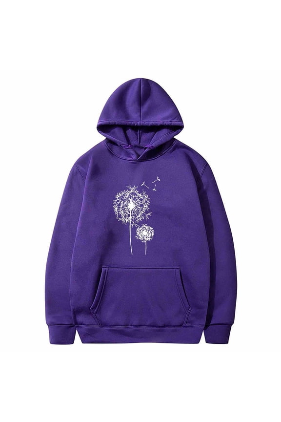 Wancir Womens Tops Casual Shirts Long Sleeve Hoodie Pullover Blouses Loose Fitting Tees Fashion Clothing Sweatshirts