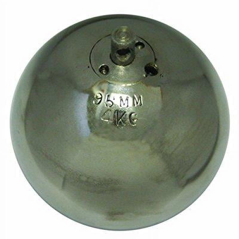 amber athletic gear stainless steel shotput, 4 kg/95 mm - image 1 of 1