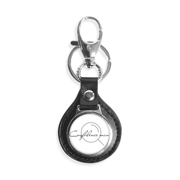 ambiguous contrary trust deception key link chain keyholder finder hook metal