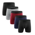 thumbnail image 1 of ameIAEA Boxer Briefs for Men Breathable Stretch Underwear Seamless Boy Shorts Comfortable Underpants, 1 of 6
