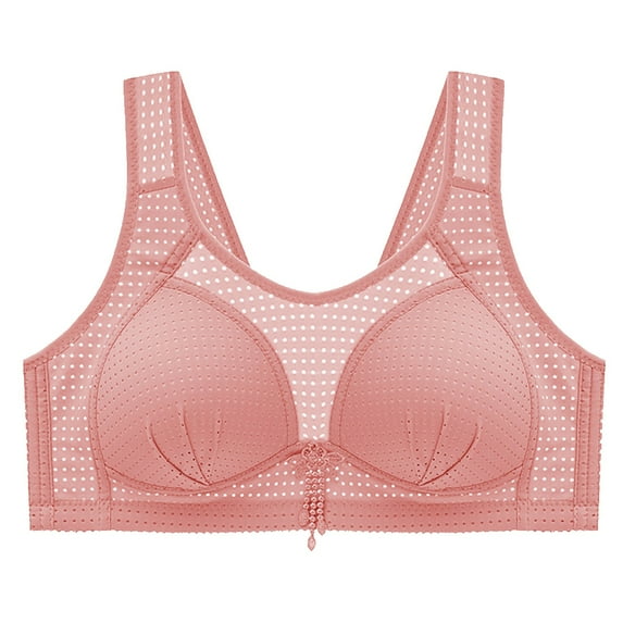 ameIAEA Breathable Bras for Women Full Coverage Comfort Bras Hollow Out Push Up Everyday Bras