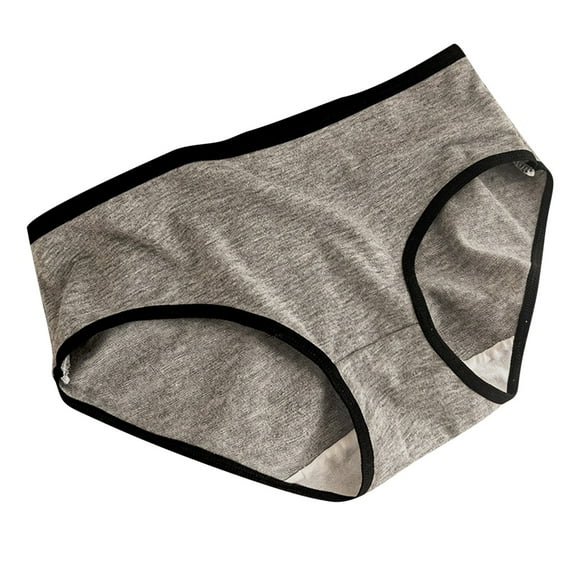 ameIAEA Cotton No Show Underwear Women Mid Rise Comfort Briefs Breathable Full Coverage Panties