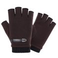 thumbnail image 1 of ameIAEA Fingerless Gloves for Men Women Winter Warm Mittens Stretch Half Finger Gloves, 1 of 1