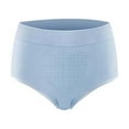 thumbnail image 1 of ameIAEA Full Coverage Panties for Women Mid Waisted Stretch Underwear Soft Breathable No Show Briefs, 1 of 5