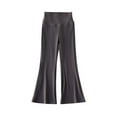 thumbnail image 1 of ameIAEA Girls Flare Leggings Kids High Waisted Dance Yoga Pants Toddler Bell Bottom Pants 3-15 Years, 1 of 3