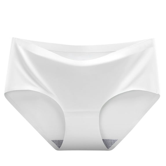 ameIAEA High Waist Seamless Underwear for Women No Show Panties Full Coverage Comfortable Brief