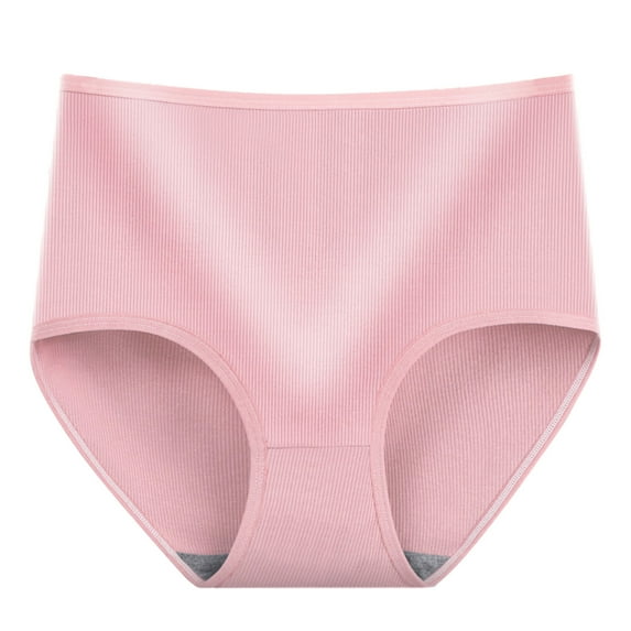 ameIAEA High Waisted Cotton Underwear for Women Leakproof Panties Full Coverage Stretch Briefs
