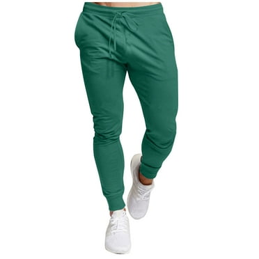 ameIAEA Jogger Pants for Men Elastic Waisted Drawstring Sweatpants Workout Running Pants