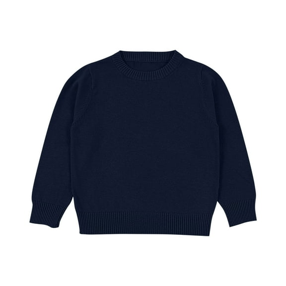 ameIAEA Kids Boy Girl Pullover Sweater Toddler Baby Long Sleeve Knit Sweatshirts Fall Winter Clothes