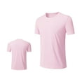 thumbnail image 1 of ameIAEA Mens Athletic T-Shirts Lightweight Solid Color Tee Short Sleeve Running Workout Shirt, 1 of 7