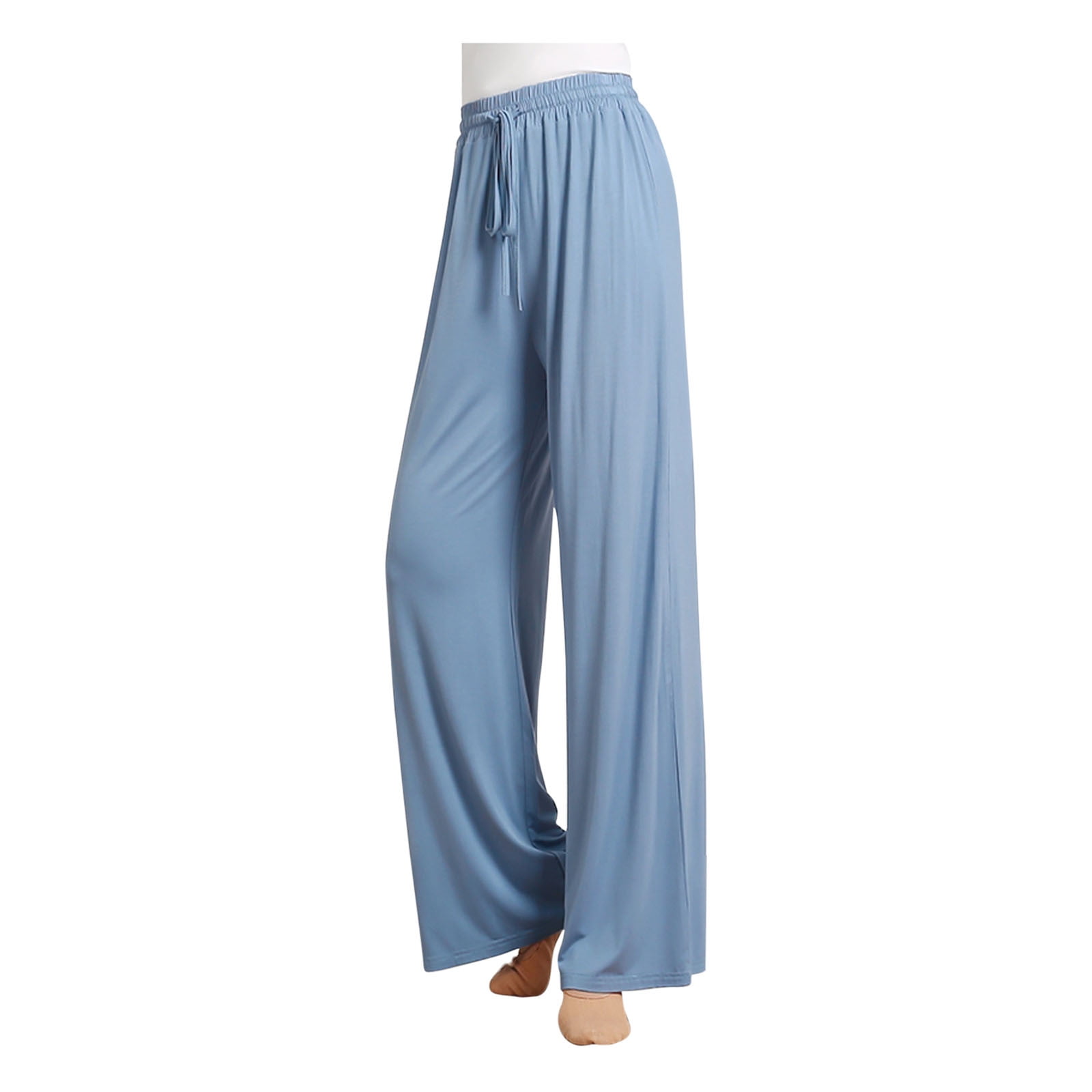 Fashionable Loose Straight-leg Yoga Pants For Women
