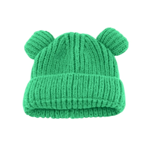 ameIAEA Toddler Baby Beanies Boys Girls Knitted Cuffed Caps Fall Winter Hat for Kids 1-6 Years